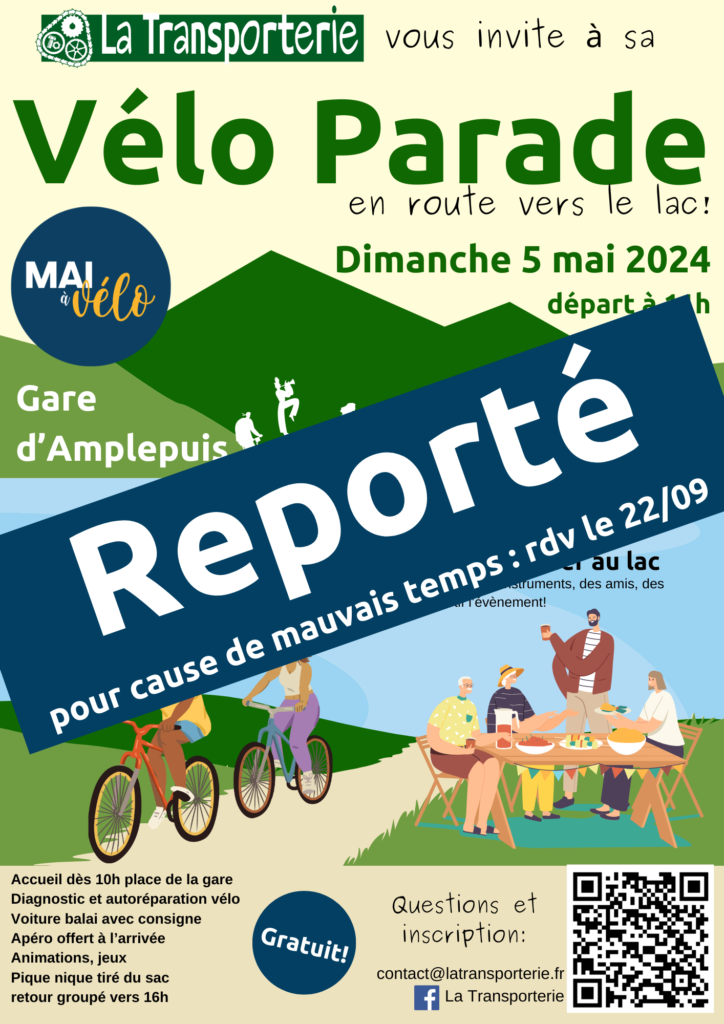 Vélo Parade dimanche 5 Mai