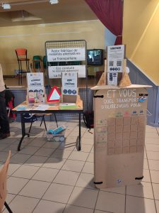 Notre stand d'informations