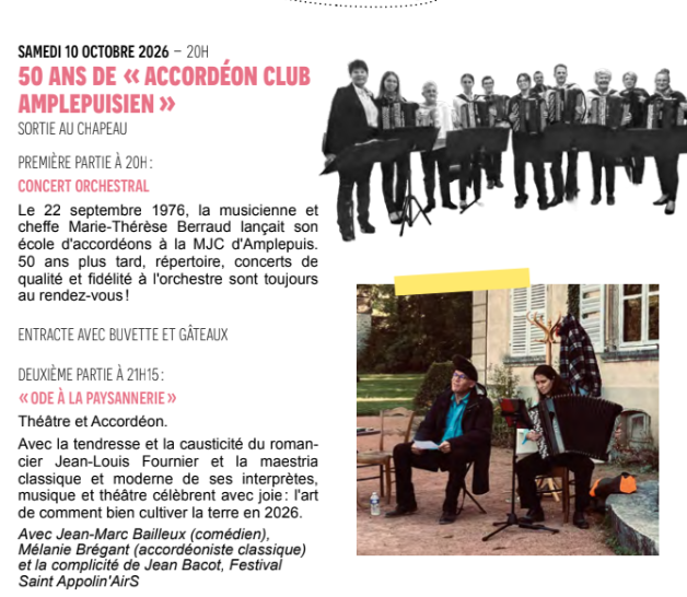 2 Récitals Accordéons