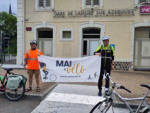 C'est parti pour faire nos courses à Lamure!